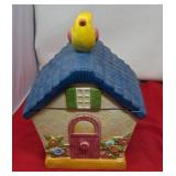 Bird House Cookie Jar