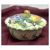Italian Ceramic Dish or Trinket Box