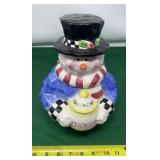 Ceramic Snowman Cookie Jar