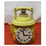 Ceramic Teapot-Shaped Cookie Jar.