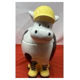 Vintage Ceramic Cow Cookie Jar