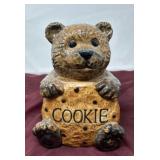 Vintage CKAO Brown Bear Cookie Jar