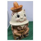 Vintage Ceramic Humpty Dumpty Cookie Jar