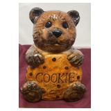 Ceramic Bear Cookie Jar. GKA Brand