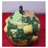Fruit Basket Cookie Jar