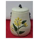 Vintage Flower Cookie Jar