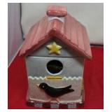 Vintage BICO International Birdhouse Cookie Jar.