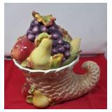 Cracker Barrel Cornicopia Cookie Jar