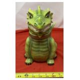 Pacific Trading PTC Dragon Ceramic Cookie Jar.