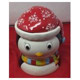 Real Home Ceramic Penguin Cookie Jar