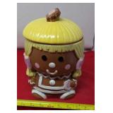 Gingerbread Girl Cookie Jar