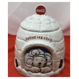 2005 Coca-Cola Polar Bear Cookie Jar