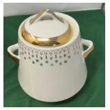 Vintage Hall China Flare Ware Cookie Jar.