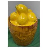 Vintage Doranne of California Lemon Basket Cookie