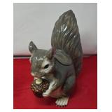 Ceramic Squirrel Cookie Jar
