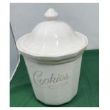 Pfaltzgraff Heritage White Cookie Jar and Lid