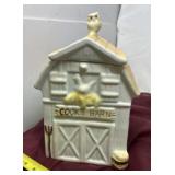 Vintage "Cookie Barn" Ceramic Cookie Jar