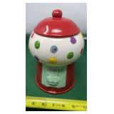 Ceramic Gumball Machine Cookie Jar