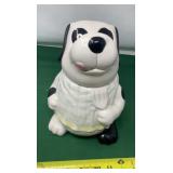 Ceramic Dog Cookie Jar