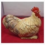 Vintage Ceramic Rooster Cookie Jar. Atlantic Mold