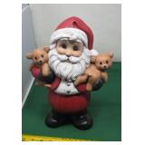 Santa Claus Hand Painted Cookie Jar