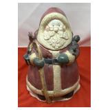 Vintage Ceramic Santa Claus Cookie Jar