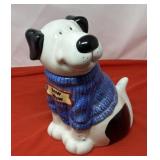 Vintage Ceramic "Bow Wow" Dog Cookie Jar