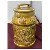 Vintage 1960s "Cookie Can" Cookie Jar. Made in