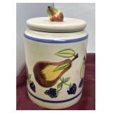 Vintage Princess House "Orchard Medley" Canister