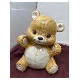 Ceramic Teddy Bear Cookie Jar