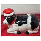 Christmas Merry Moo Cookie Jar