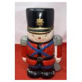 Vintage Ceramic Nutcracker Cookie Jar
