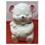 Vintage Teddy Bear Cookie Jar. Likely produced in