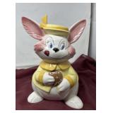 Vintage Happy Rabbit Cookie Jar