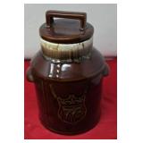 1976 McCoy Cookie Jar Brown Pottery