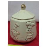 Shawnee USA Pottery "Little Chef" Cookie Jar(chips