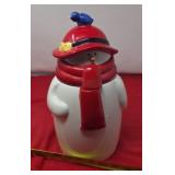 Ceramic Snowman Cookie Jar