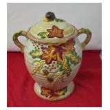 Fall Leaves Cookie Jar