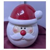 Ceramic Santa Claus Cookie Jar
