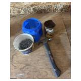 Nails in Containers and Husky Hammer
