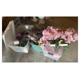 Floral Decor with Totes