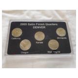 Commemorative Quarters 2005 Satin Finish