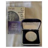 Silver Eagle-1 Troy Ounce .999 Silver Stone