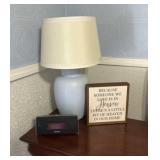 Table Lamp, Heaven Sign, Clock Works
