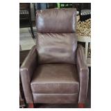 Big Lots leather Reclining Arm Chair