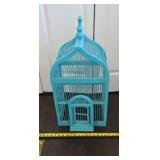 Turquoise Wooden Bird House