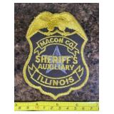 Macon County Sheriffï¿½s Auxiliary Badge