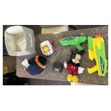 Water Guns, RC Remote, Micky Mouse Stuffed Toy