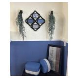 Wall Decor and Storage Bins