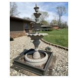 Composite Fountain and Plastic Bottom Pieces